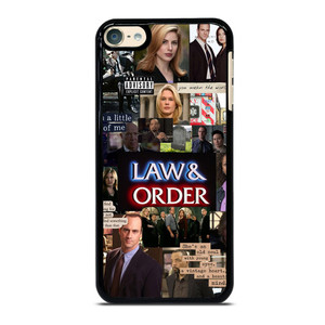 LAW AND ORDER COLLAGE iPod Touch 6 Case