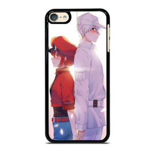 RED BLOOD AND WHITE BLOOD CELLS AT WORK iPod Touch 6 Case