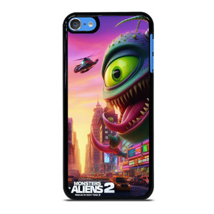 MONSTER VS ALIENS FUNNY CARTOON iPod Touch 7 Case