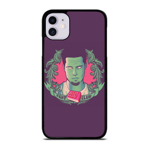 FIGHT CLUB BRAD PITT ART iPhone 11 Case FIGHT CLUB BRAD PITT ART iPhone 11 Case