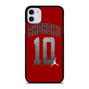 HANAMICHI SAKURAGI SLAMDUNK 10 iPhone 11 Case HANAMICHI SAKURAGI SLAMDUNK 10 iPhone 11 Case
