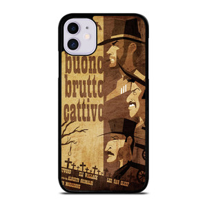 IL BUONO IL BRUTTO IL CATTIVO POSTER iPhone 11 Case