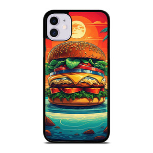 JIMMY BUFFETT BURGER iPhone 11 Case JIMMY BUFFETT BURGER iPhone 11 Case