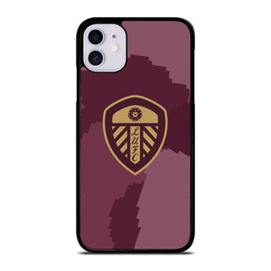 LEEDS UNITED FC ART LOGO iPhone 11 Case