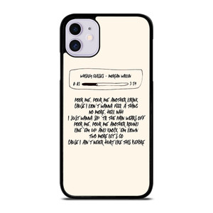 MORGAN WALLEN LYRIC iPhone 11 Case