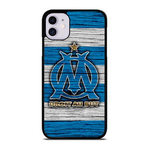 OLYMPIQUE DE MARSEILLE LOGO WOODEN iPhone 11 Case OLYMPIQUE DE MARSEILLE LOGO WOODEN iPhone 11 Case