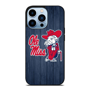 OLE MISS BASEBALL LOGO iPhone 13 Pro Max Case