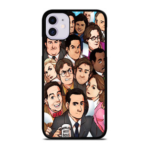 THE OFFICE SERIAL MOVIE CHARACTERS iPhone 11 Case THE OFFICE SERIAL MOVIE CHARACTERS iPhone 11 Case