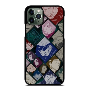 JUJUTSU KAISEN CHARACTERS ANIME iPhone 11 Pro Max Case JUJUTSU KAISEN CHARACTERS ANIME iPhone 11 Pro Max Case
