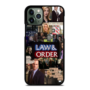 LAW AND ORDER COLLAGE iPhone 11 Pro Max Case