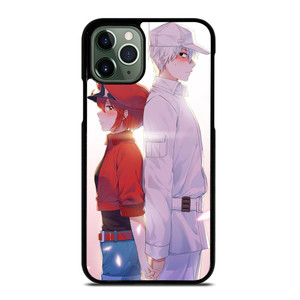 RED BLOOD AND WHITE BLOOD CELLS AT WORK iPhone 11 Pro Max Case