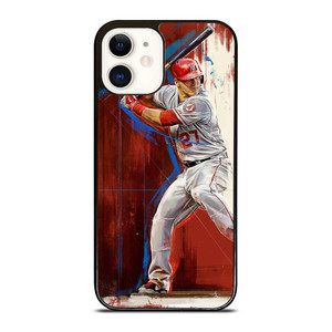ART OF MIKE TROUT ANGELS iPhone 12 Case ART OF MIKE TROUT ANGELS iPhone 12 Case