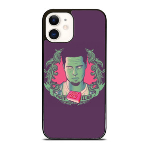 FIGHT CLUB BRAD PITT ART iPhone 12 Case