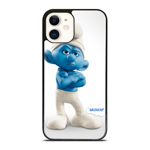 GROUCHY THE SMURF iPhone 12 Case GROUCHY THE SMURF iPhone 12 Case