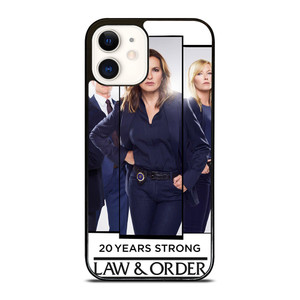 LAW AND ORDER CHARACTERS iPhone 12 Case