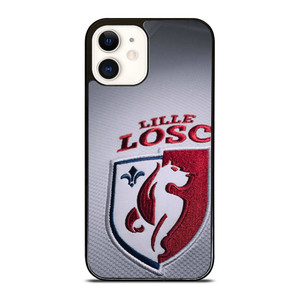 LOSC LILLE LOGO ART iPhone 12 Case LOSC LILLE LOGO ART iPhone 12 Case