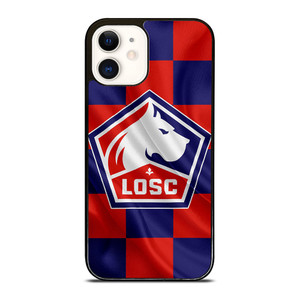 LOSC LILLE LOGO CLUB iPhone 12 Case LOSC LILLE LOGO CLUB iPhone 12 Case
