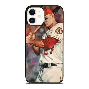 MIKE TROUT ANGELS ART iPhone 12 Case MIKE TROUT ANGELS ART iPhone 12 Case