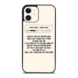 MORGAN WALLEN LYRIC iPhone 12 Case MORGAN WALLEN LYRIC iPhone 12 Case