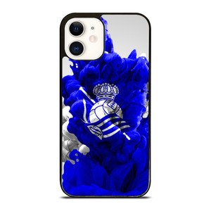 REAL SOCIEDAD SMOOKY LOGO iPhone 12 Case REAL SOCIEDAD SMOOKY LOGO iPhone 12 Case
