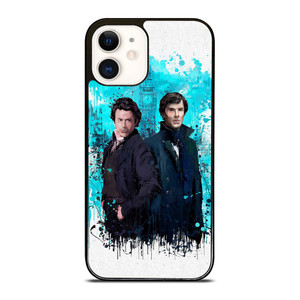 ROBERT DOWNEY JR SHERLOCK HOLMES ART iPhone 12 Case
