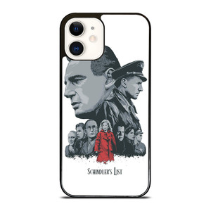 SCHINDLER'S LIST CHARACTERS ART iPhone 12 Case SCHINDLER'S LIST CHARACTERS ART iPhone 12 Case