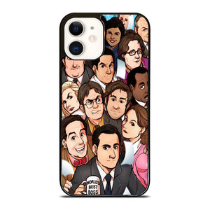 THE OFFICE SERIAL MOVIE CHARACTERS iPhone 12 Case THE OFFICE SERIAL MOVIE CHARACTERS iPhone 12 Case
