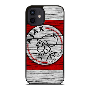 AJAX AMSTERDAM LOGO WOODEN iPhone 12 Mini Case AJAX AMSTERDAM LOGO WOODEN iPhone 12 Mini Case