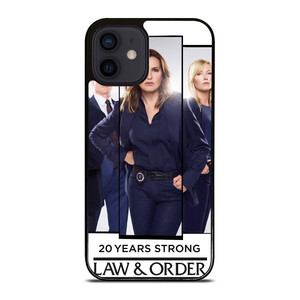 LAW AND ORDER CHARACTERS iPhone 12 Mini Case