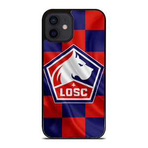 LOSC LILLE LOGO CLUB iPhone 12 Mini Case LOSC LILLE LOGO CLUB iPhone 12 Mini Case
