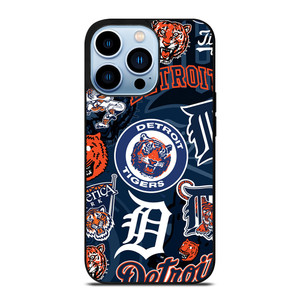 DETROIT TIGERS PATTERN iPhone 13 Pro Max Case