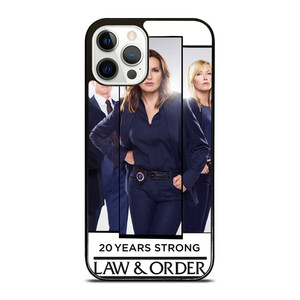 LAW AND ORDER CHARACTERS iPhone 12 Pro Case