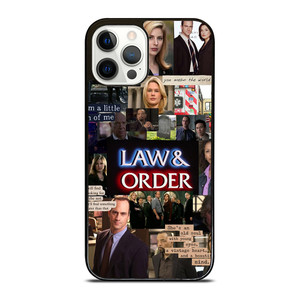 LAW AND ORDER COLLAGE iPhone 12 Pro Case