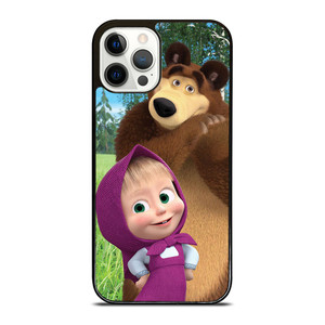 MASHA AND THE BEAR CUTE iPhone 12 Pro Case MASHA AND THE BEAR CUTE iPhone 12 Pro Case