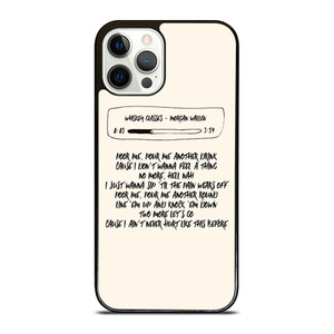 MORGAN WALLEN LYRIC iPhone 12 Pro Case MORGAN WALLEN LYRIC iPhone 12 Pro Case