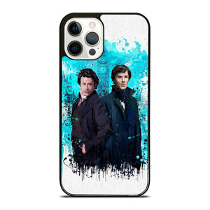 ROBERT DOWNEY JR SHERLOCK HOLMES ART iPhone 12 Pro Case ROBERT DOWNEY JR SHERLOCK HOLMES ART iPhone 12 Pro Case