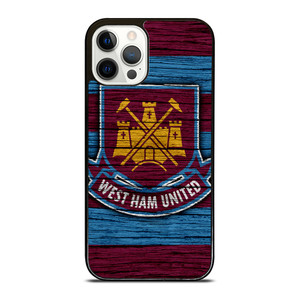WEST HAM UNITED LOGO WOODEN iPhone 12 Pro Case WEST HAM UNITED LOGO WOODEN iPhone 12 Pro Case
