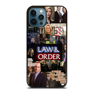 LAW AND ORDER COLLAGE iPhone 12 Pro Max Case