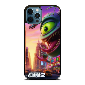 MONSTER VS ALIENS FUNNY CARTOON iPhone 12 Pro Max Case