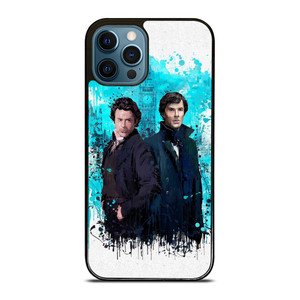 ROBERT DOWNEY JR SHERLOCK HOLMES ART iPhone 12 Pro Max Case