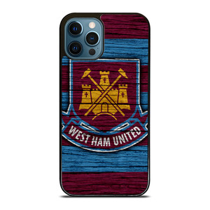 WEST HAM UNITED LOGO WOODEN iPhone 12 Pro Max Case WEST HAM UNITED LOGO WOODEN iPhone 12 Pro Max Case