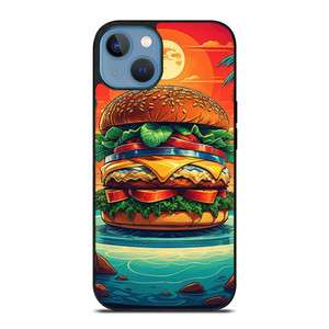 JIMMY BUFFETT BURGER iPhone 13 Case JIMMY BUFFETT BURGER iPhone 13 Case