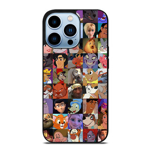 ALL DISNEY CHARACTERS COLLAGE iPhone 13 Pro Max Case