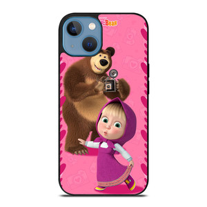 MASHA AND THE BEAR CUTE MODEL iPhone 13 Case
