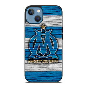 OLYMPIQUE DE MARSEILLE LOGO WOODEN iPhone 13 Case OLYMPIQUE DE MARSEILLE LOGO WOODEN iPhone 13 Case