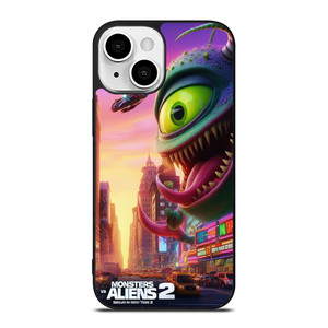 MONSTER VS ALIENS FUNNY CARTOON iPhone 13 Mini Case