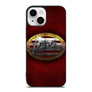 PSV EINDHOVEN METAL ART LOGO iPhone 13 Mini Case PSV EINDHOVEN METAL ART LOGO iPhone 13 Mini Case