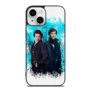 ROBERT DOWNEY JR SHERLOCK HOLMES ART iPhone 13 Mini Case