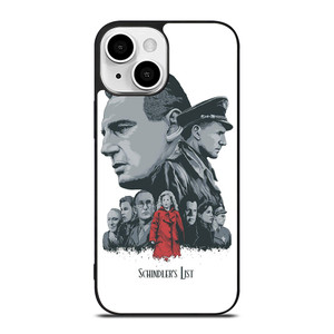 SCHINDLER'S LIST CHARACTERS ART iPhone 13 Mini Case SCHINDLER'S LIST CHARACTERS ART iPhone 13 Mini Case