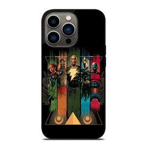 BLACK ADAM CHARACTERS ARTS iPhone 13 Pro Case BLACK ADAM CHARACTERS ARTS iPhone 13 Pro Case